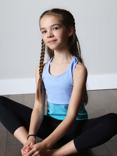 girls seamless activewear tank top