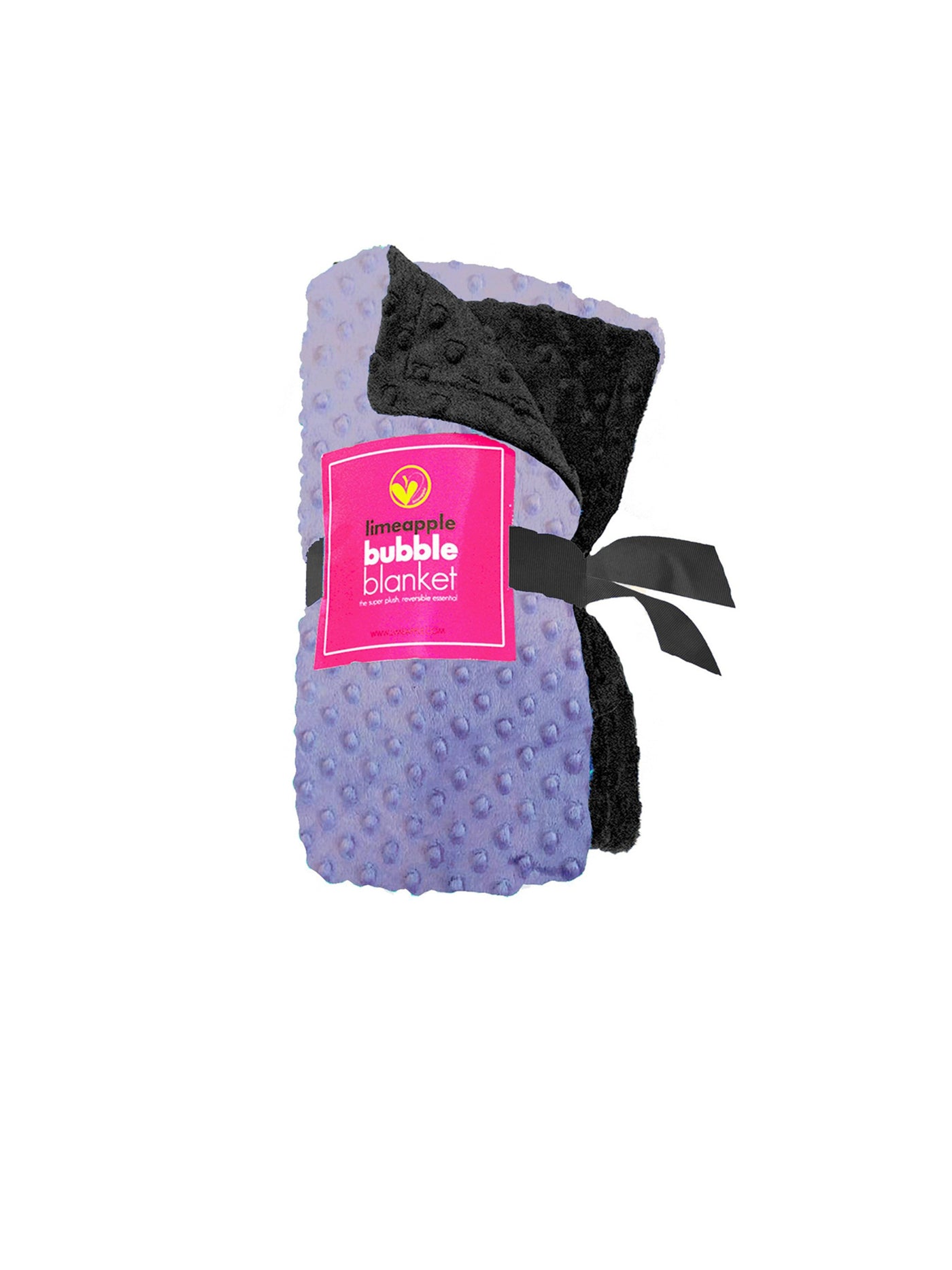 girls reversible minky bubble blanket