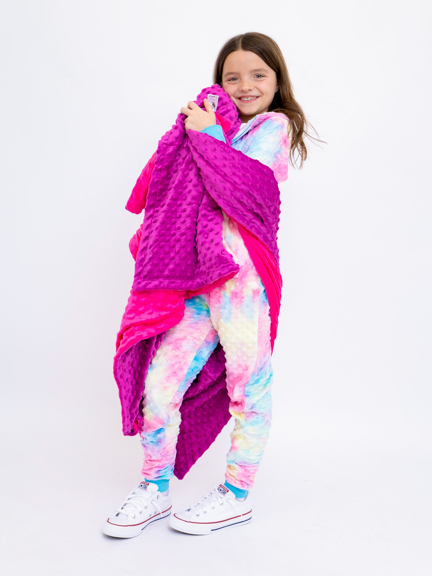 Minky Bubble Blanket - Reversible