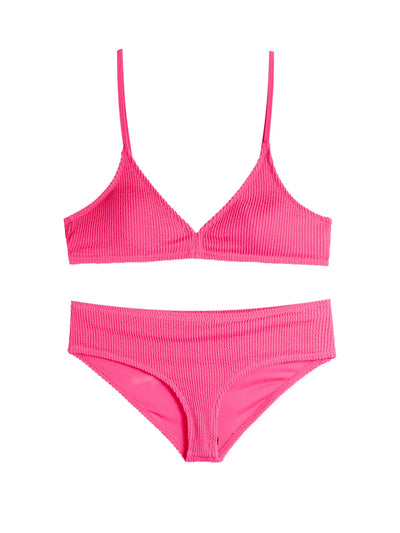 Fleur Crinkle Bikini Swimsuit