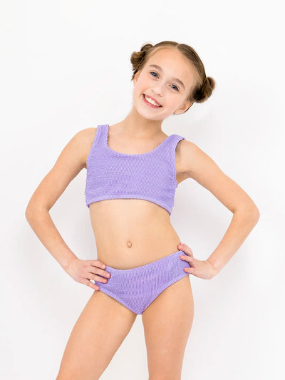 Fay Crinkle Tankini Two Piece Swimsuit