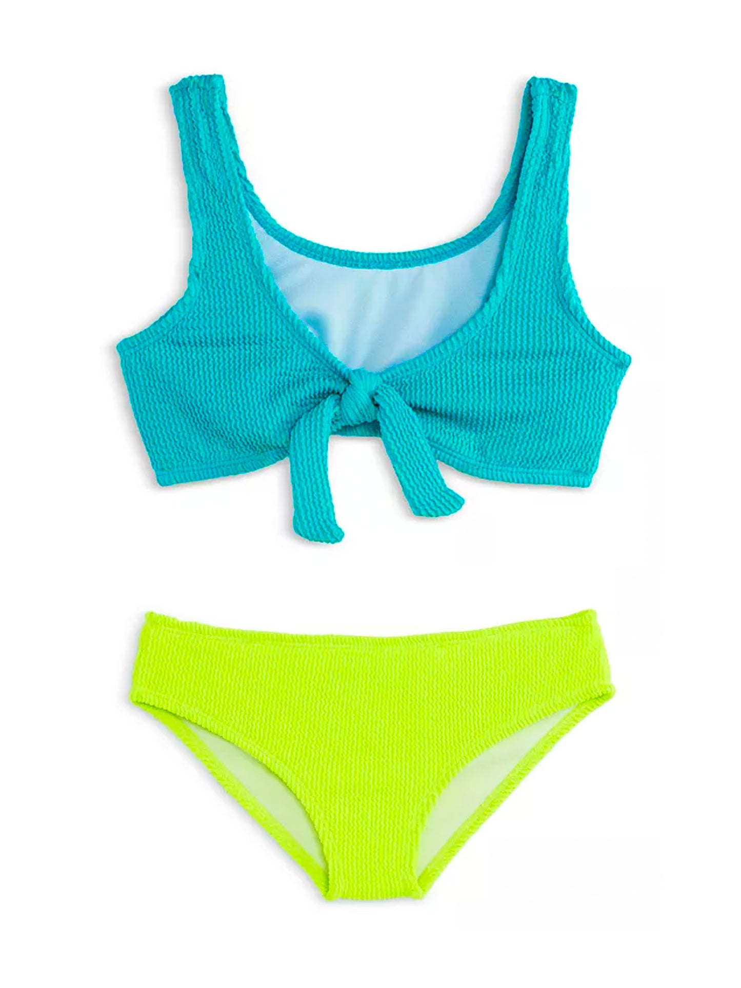 Izy Crinkle Tie Bikini Swimsuit