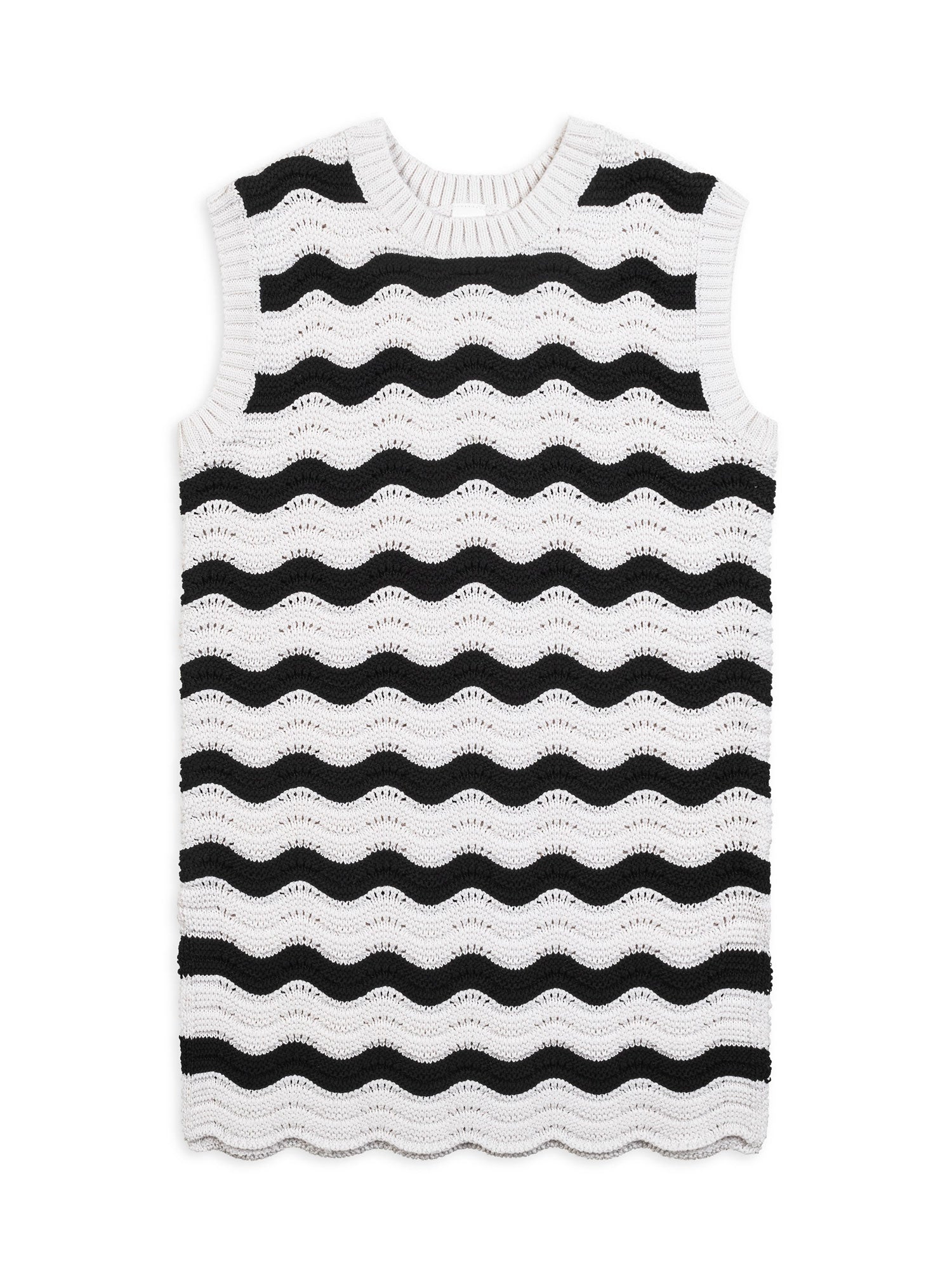 Reina Crochet Knit Cover-up Dress