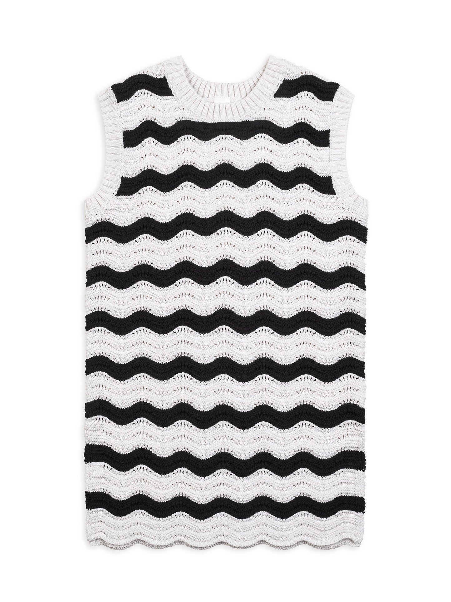 Reina Crochet Knit Cover-up Dress