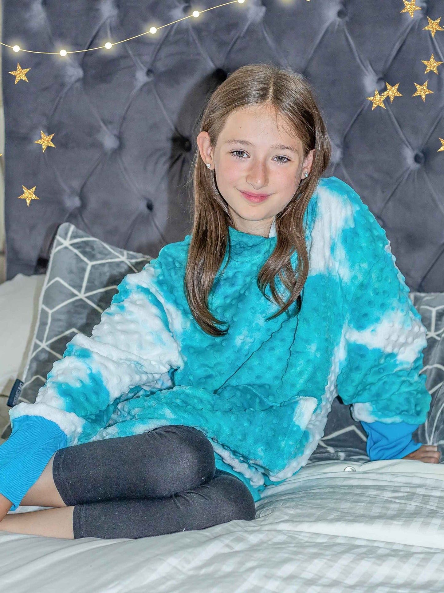 minky oversized hoodie for moms and girls