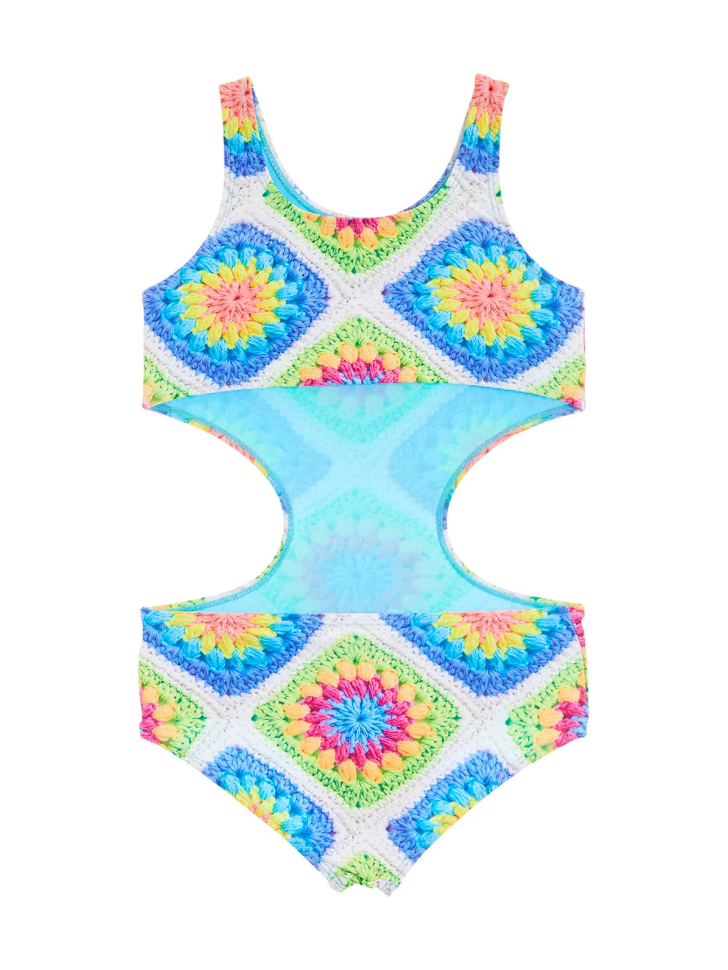 Tiril Printed Cut-Out One Piece Swimsuit