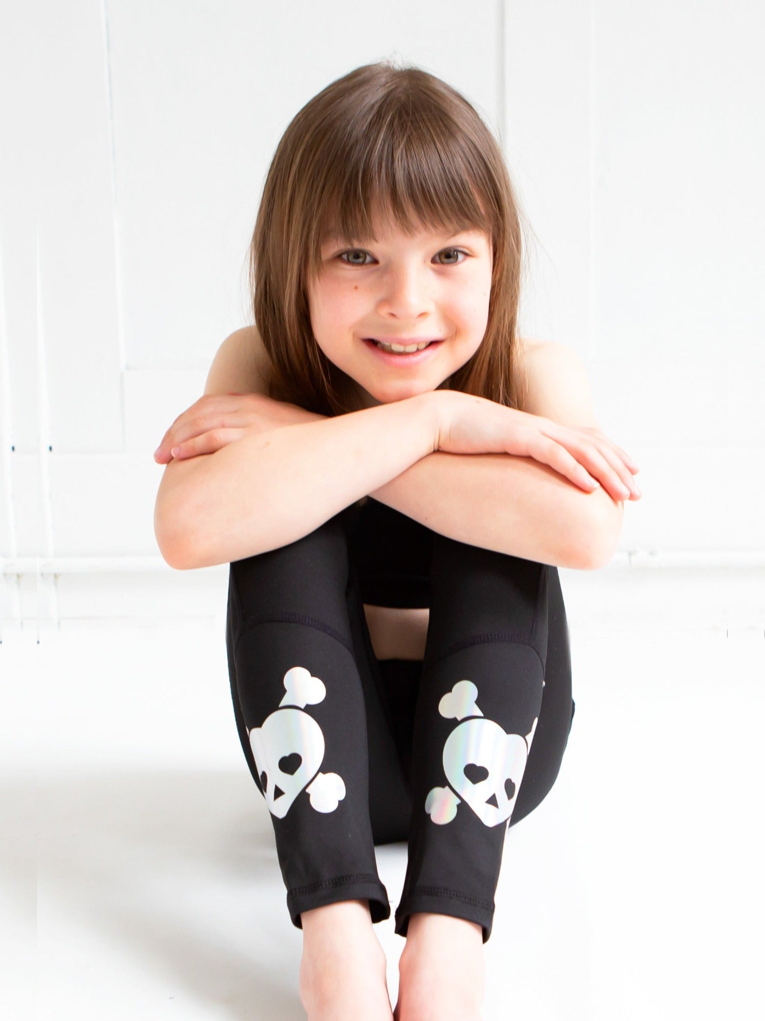 Skull capri leggings hotsell