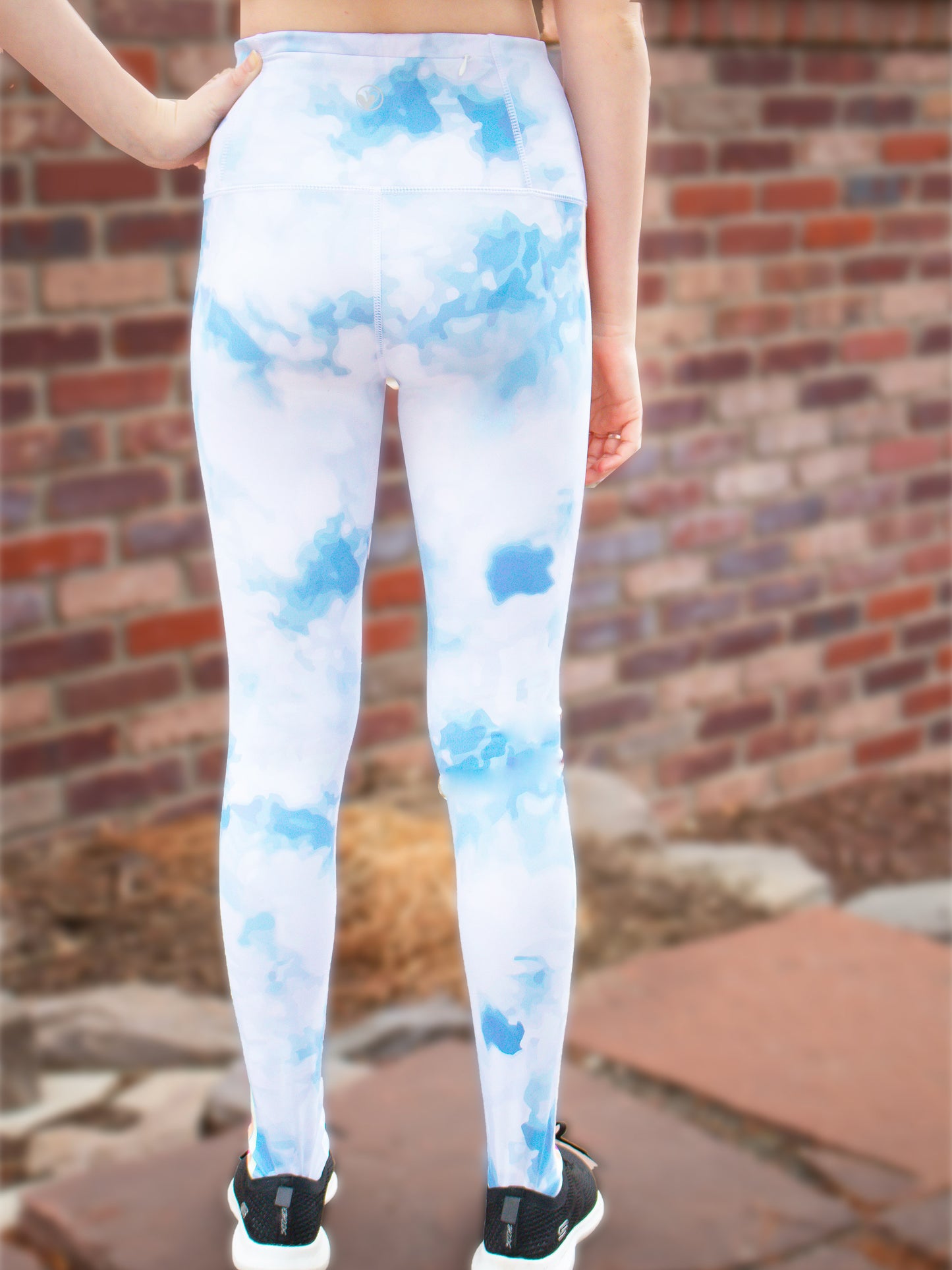 girls printed activewear leggings